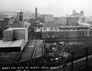 Bird’s-eye-view of plant from north