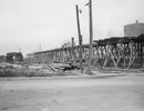 Trestle looking west from Cherry Street